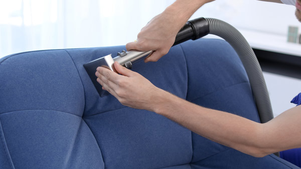 Professional upholstery cleaning like that offered by Refresh Carpet Cleaning.